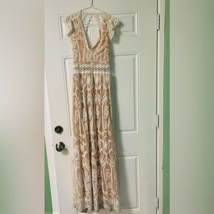 Handmade Embroidered Wedding Dress